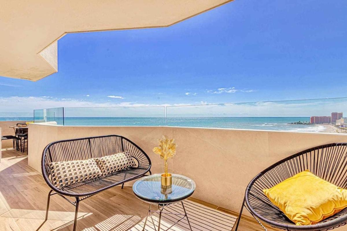 797 Holiday Rentals - Benalbeach- Moderno Piso Para 5 Con Vistas Al Mar Benalmádena Buitenkant foto