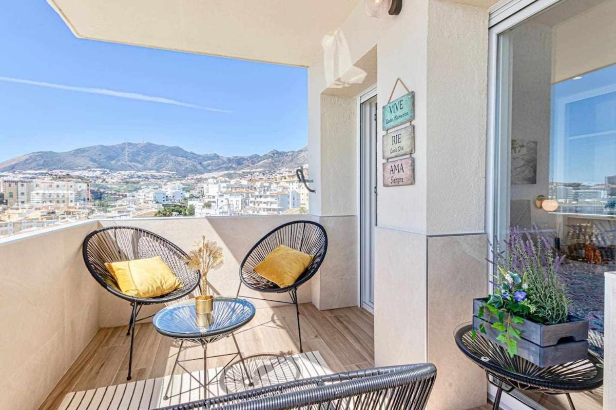 797 Holiday Rentals - Benalbeach- Moderno Piso Para 5 Con Vistas Al Mar Benalmádena Buitenkant foto